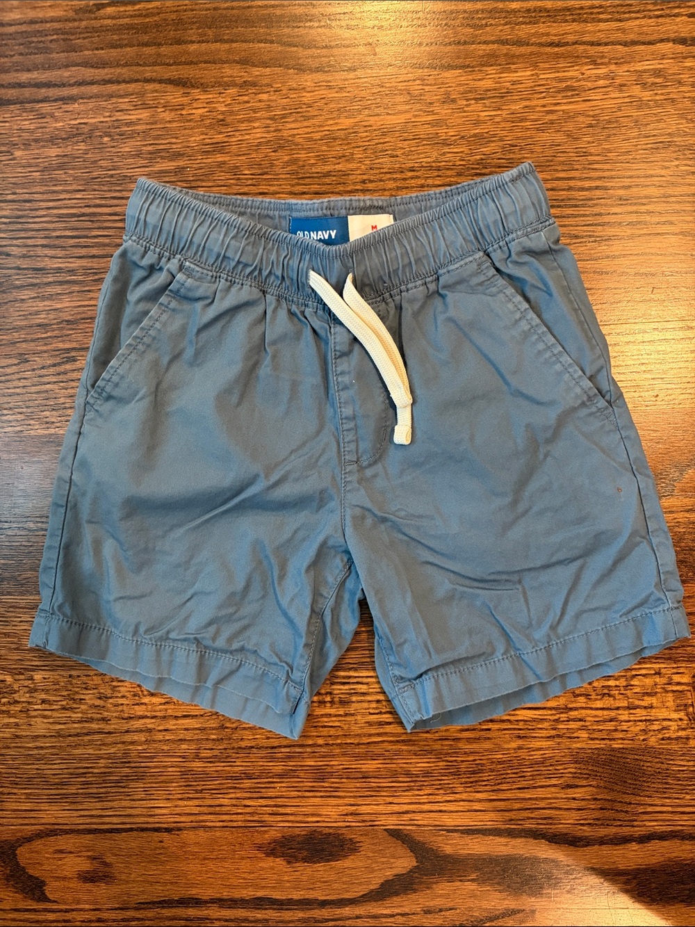 Old Navy Blue Drawstring Casual Boys Shorts